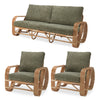Pretzel Natural 3 Seater 3pc Suite