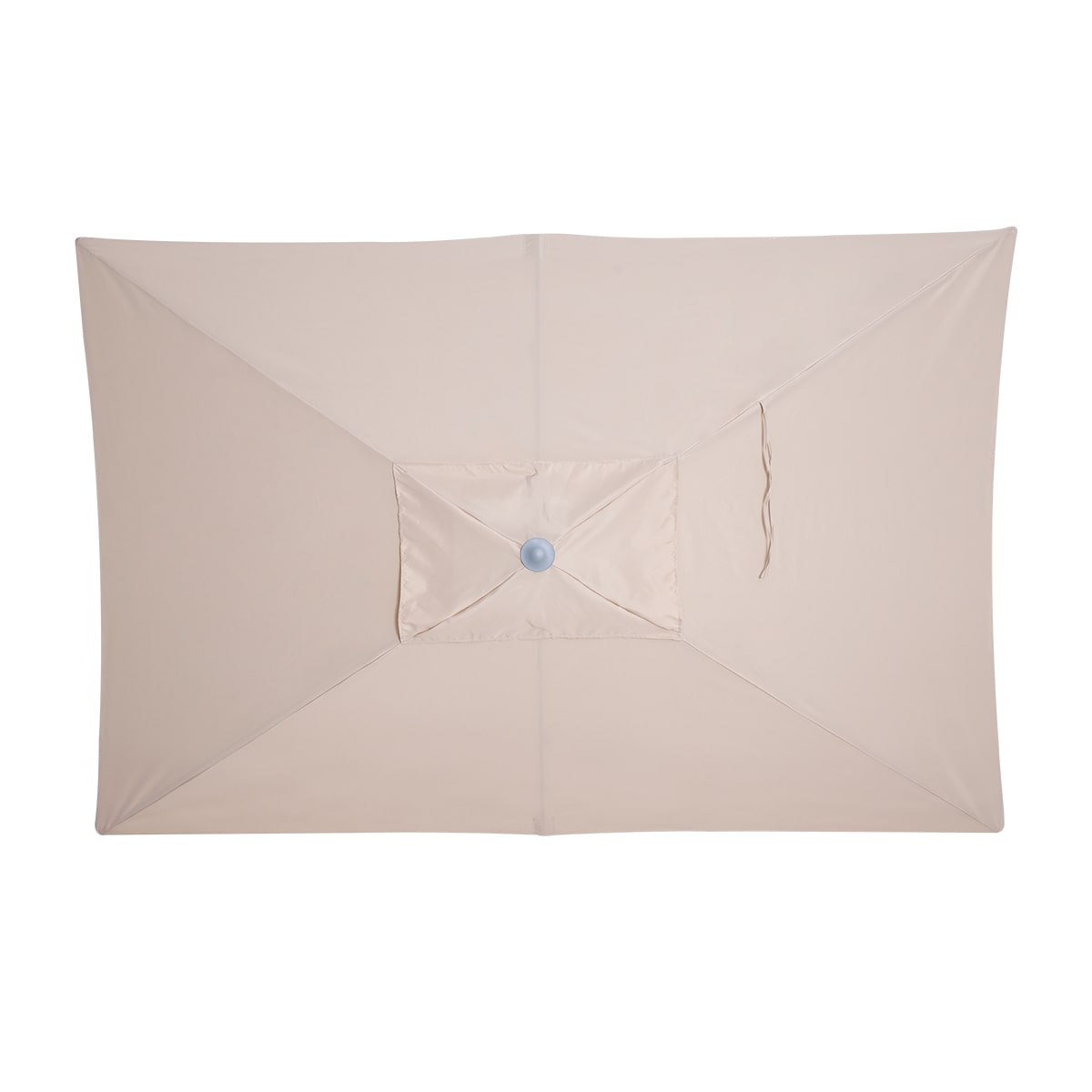 beige rectangular parasol 3m x 2m with tilt