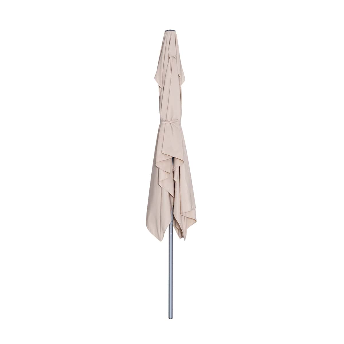 beige rectangular parasol 3m x 2m with tilt