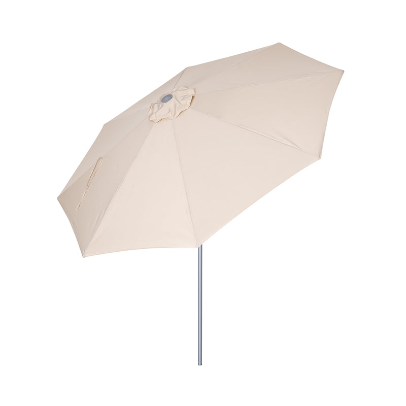 beige parasol round 3m with tilt