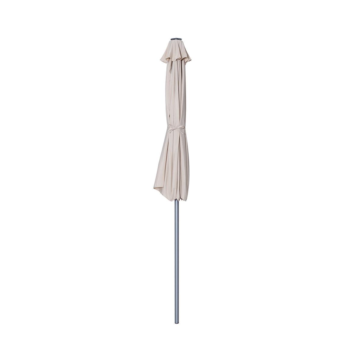 beige parasol round 3m with tilt