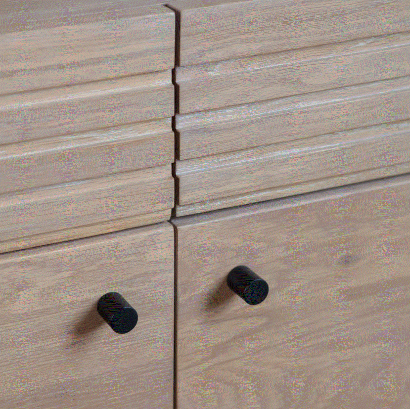 Okayino 2 Drawer 2 Door Oak Sideboard