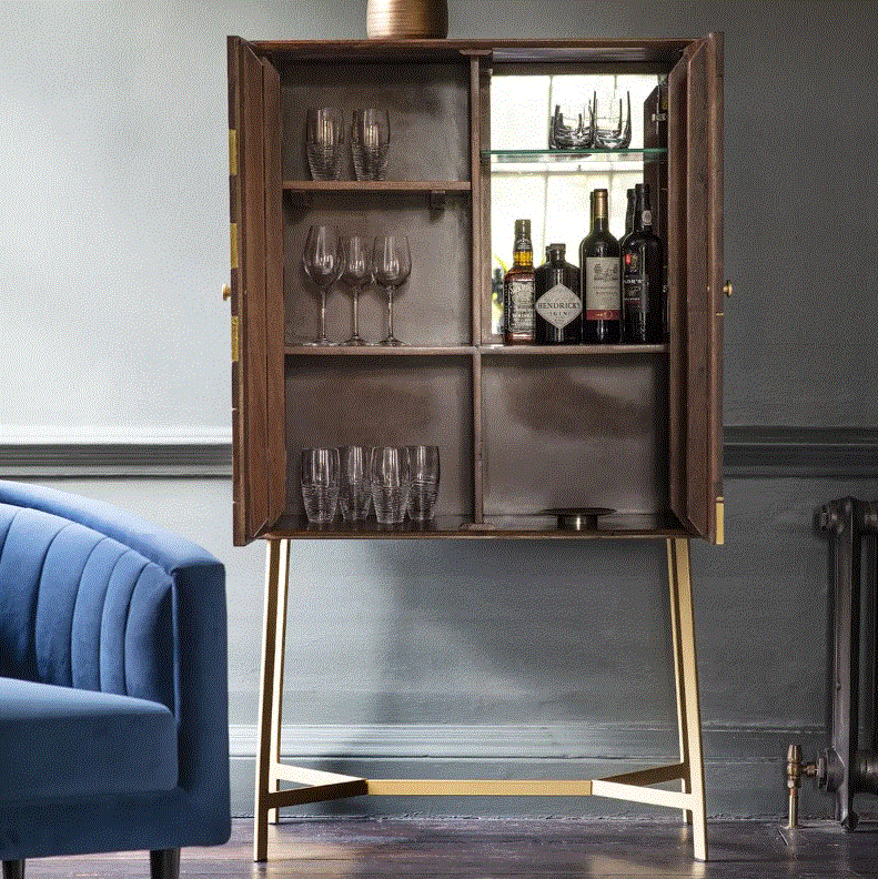 Tayo Wooden Bar Cabinet
