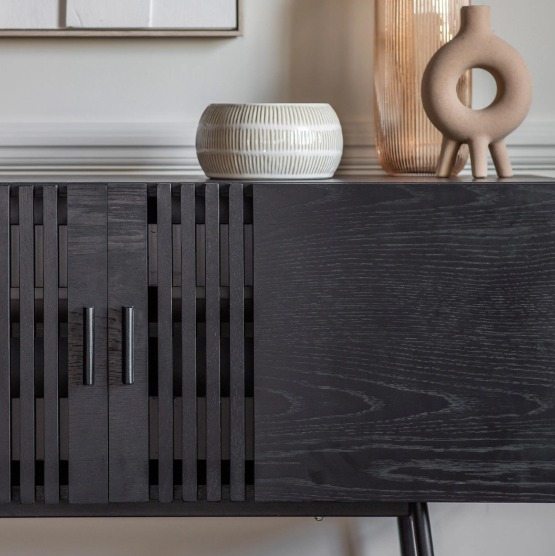 Holt black  2 Door Sideboard
