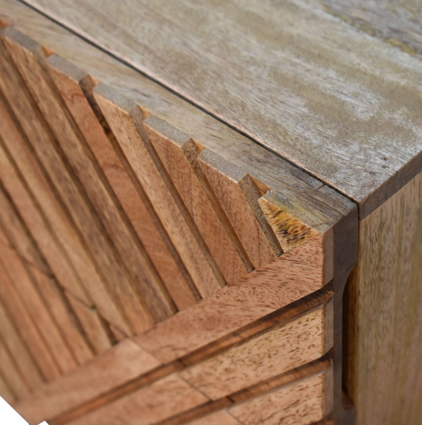 Mini Lille 2 Drawer Bedside Table