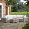 Radon Outdoor Corner Lounge Set with Coffee Table