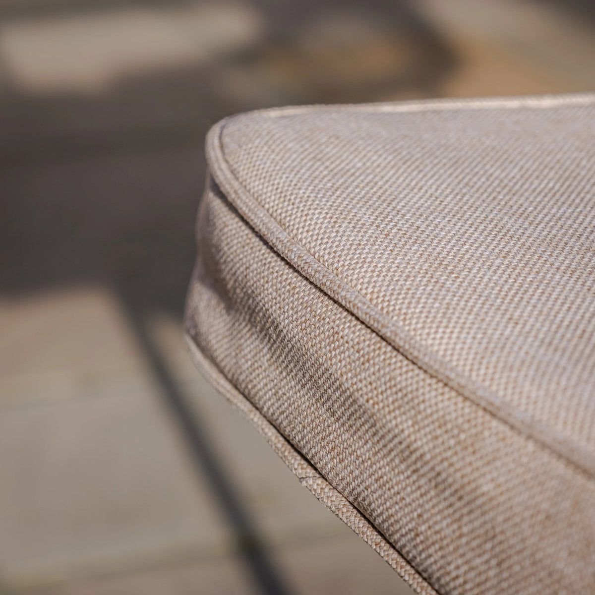 Riga 6 Seat Round Dining Set - Sandstone