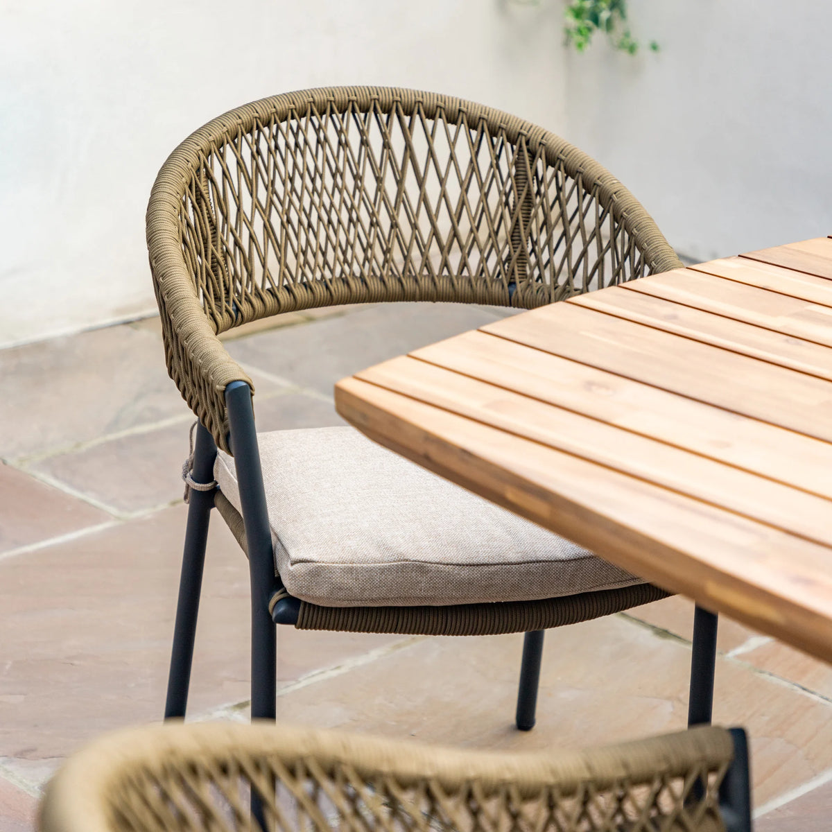 Riga 8 Seat Oval Dining Set - Sandstone