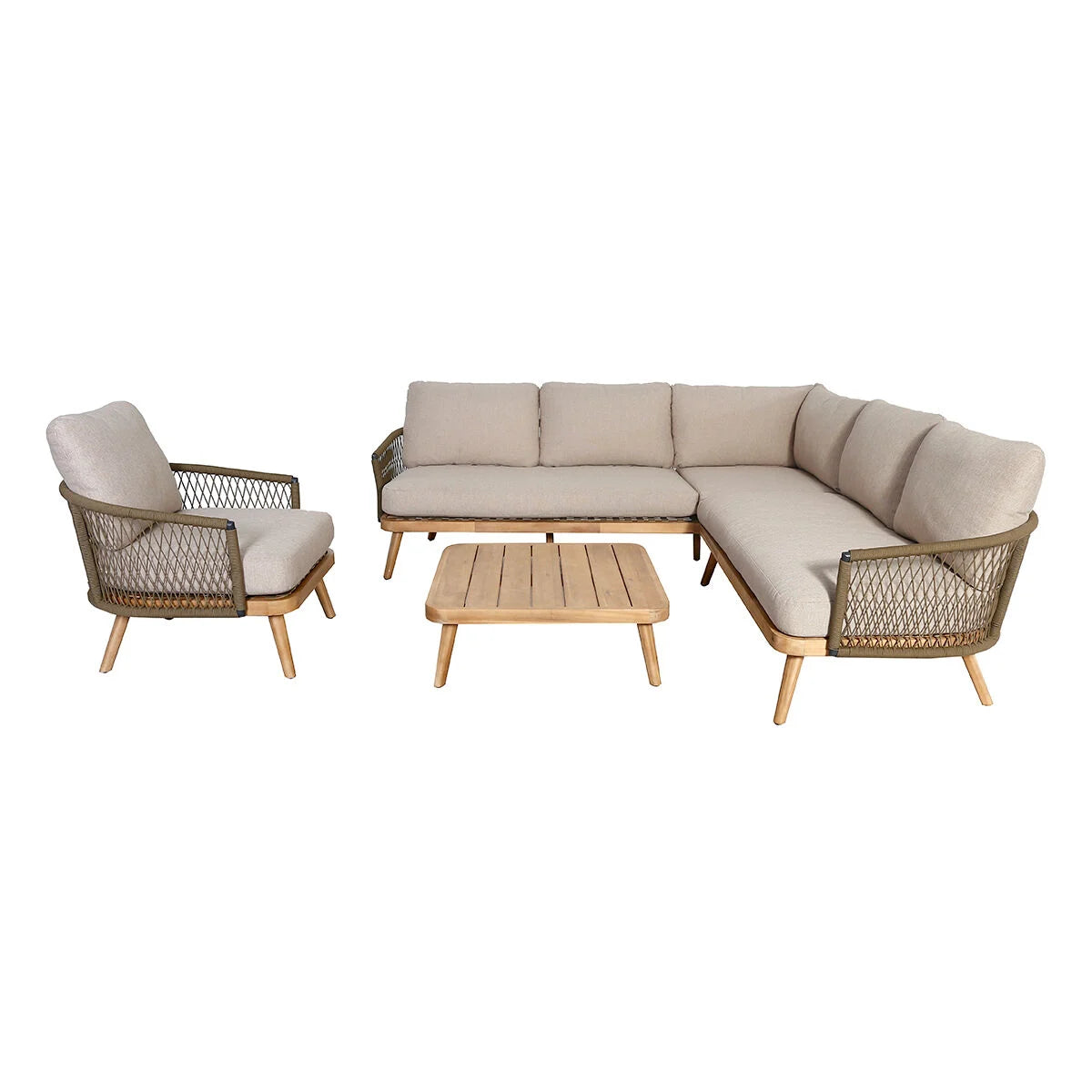 Riga Corner Sofa Set - Sandstone