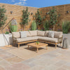 Riga Corner Sofa Set & Armchair - Sandstone