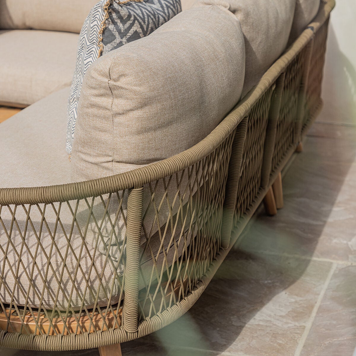 Riga Corner Sofa Set - Sandstone