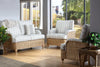 Seville Light Oak 3 Seater 3pc Suite