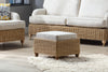 Seville Light Oak Footstool
