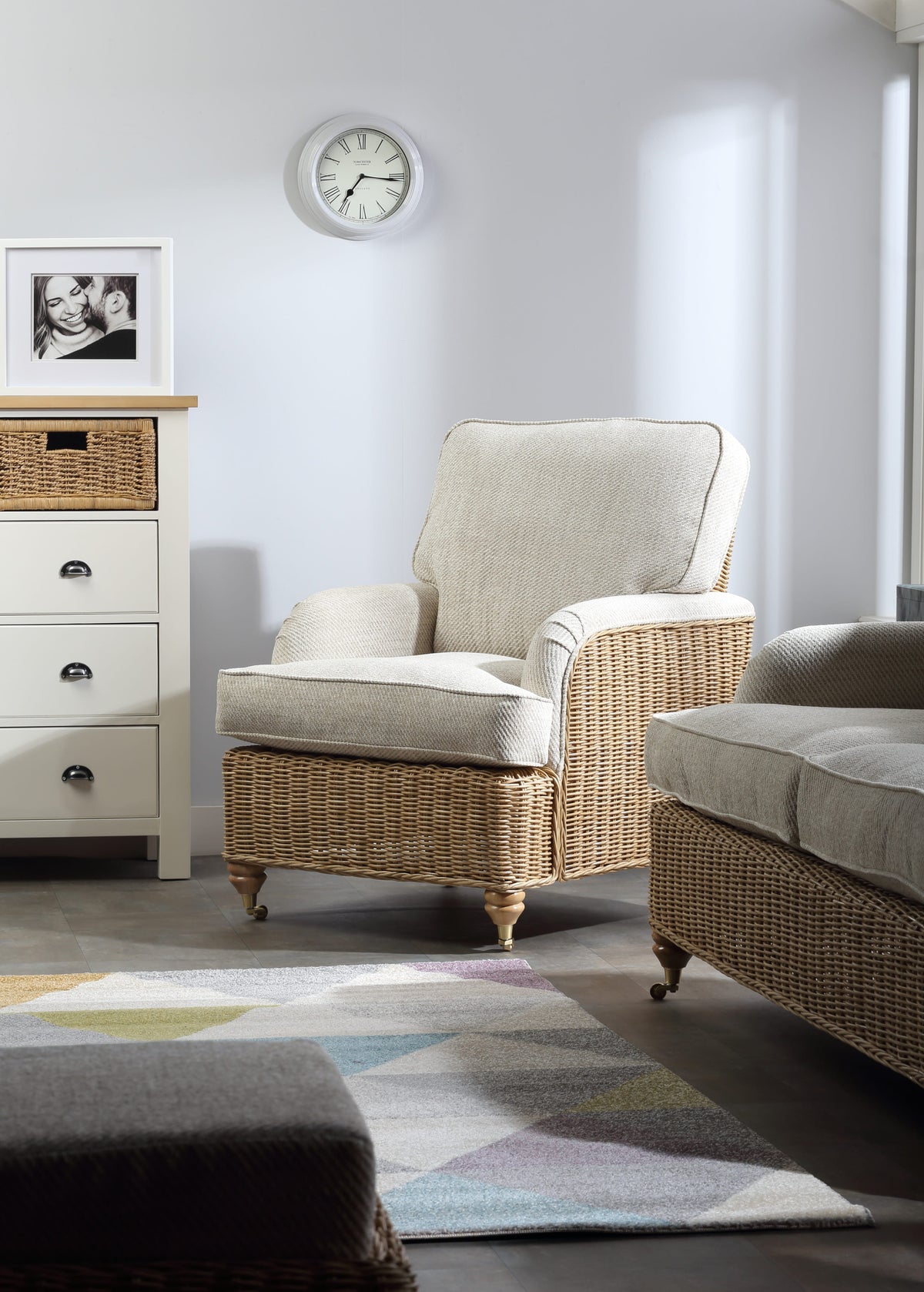 Seville Light Oak 2 Seater Suite