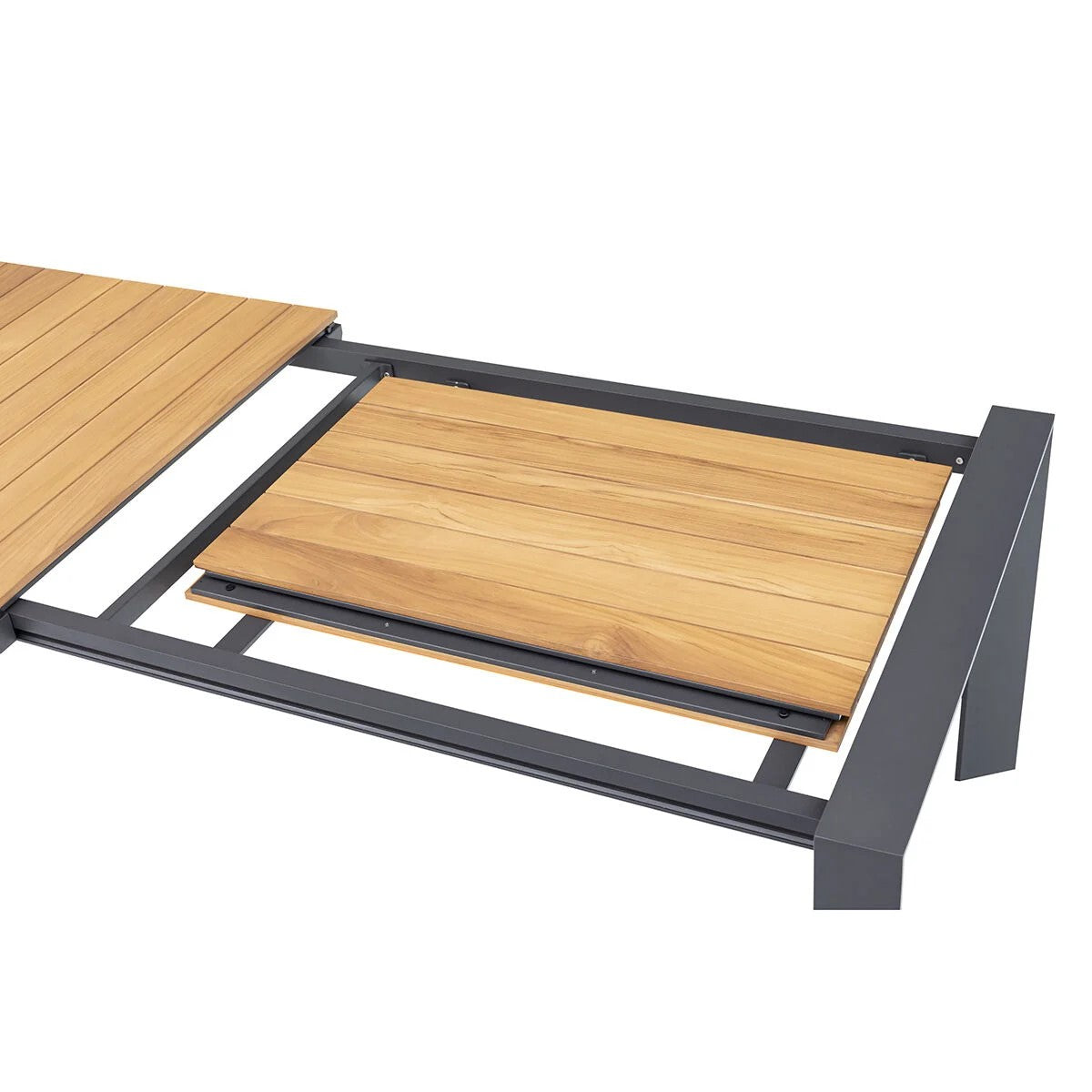 Suru Teak Rectangular Extending Dining Table With Oxford Heritage Dining Chairs
