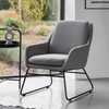 Furton Upholstered Armchair Grey