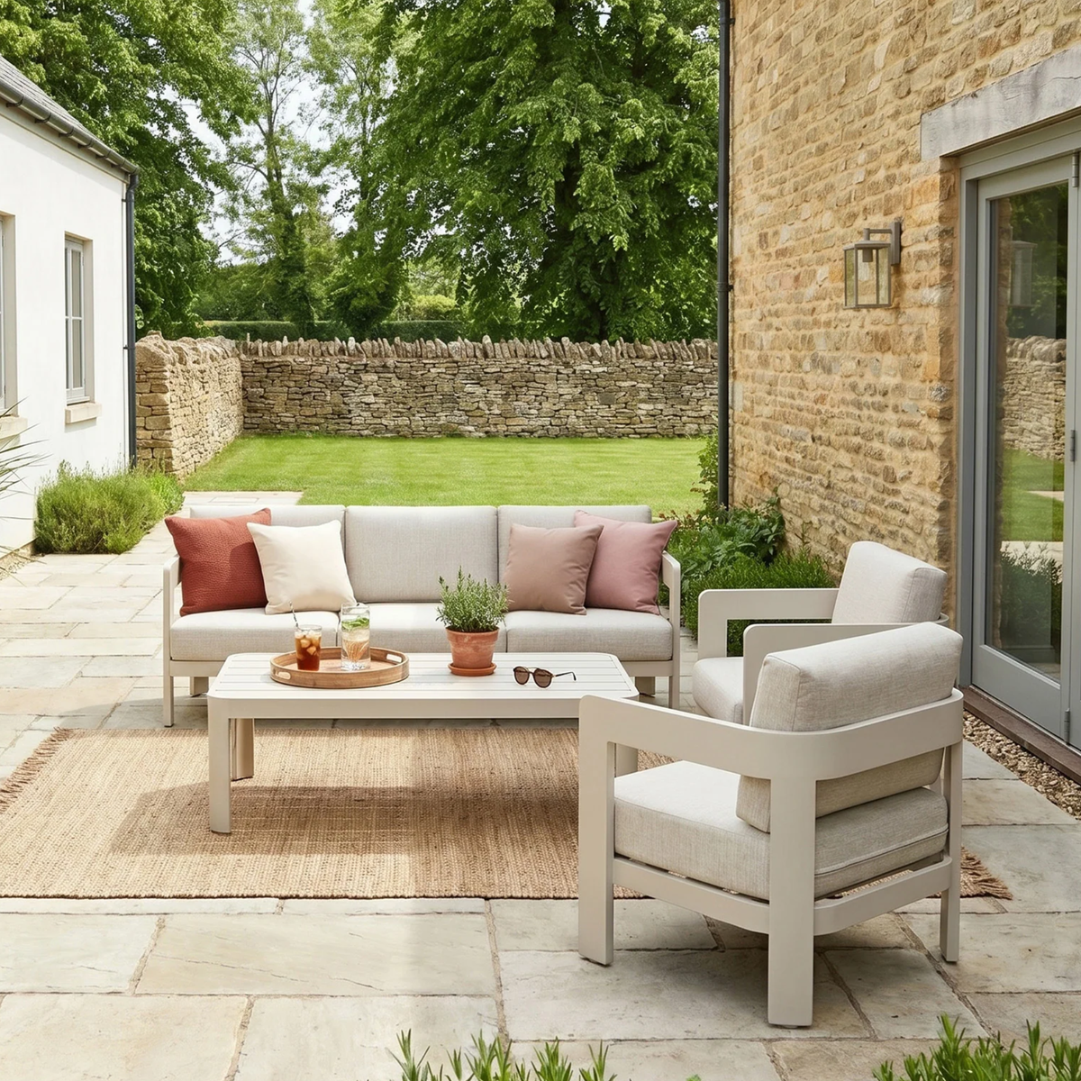 Sable Outdoor Range - 5 Seater Lounge Set