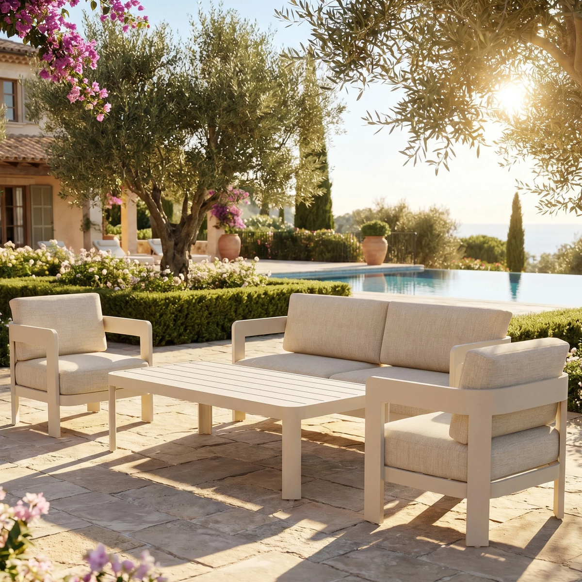 Sable Outdoor Range - 5 Seater Lounge Set