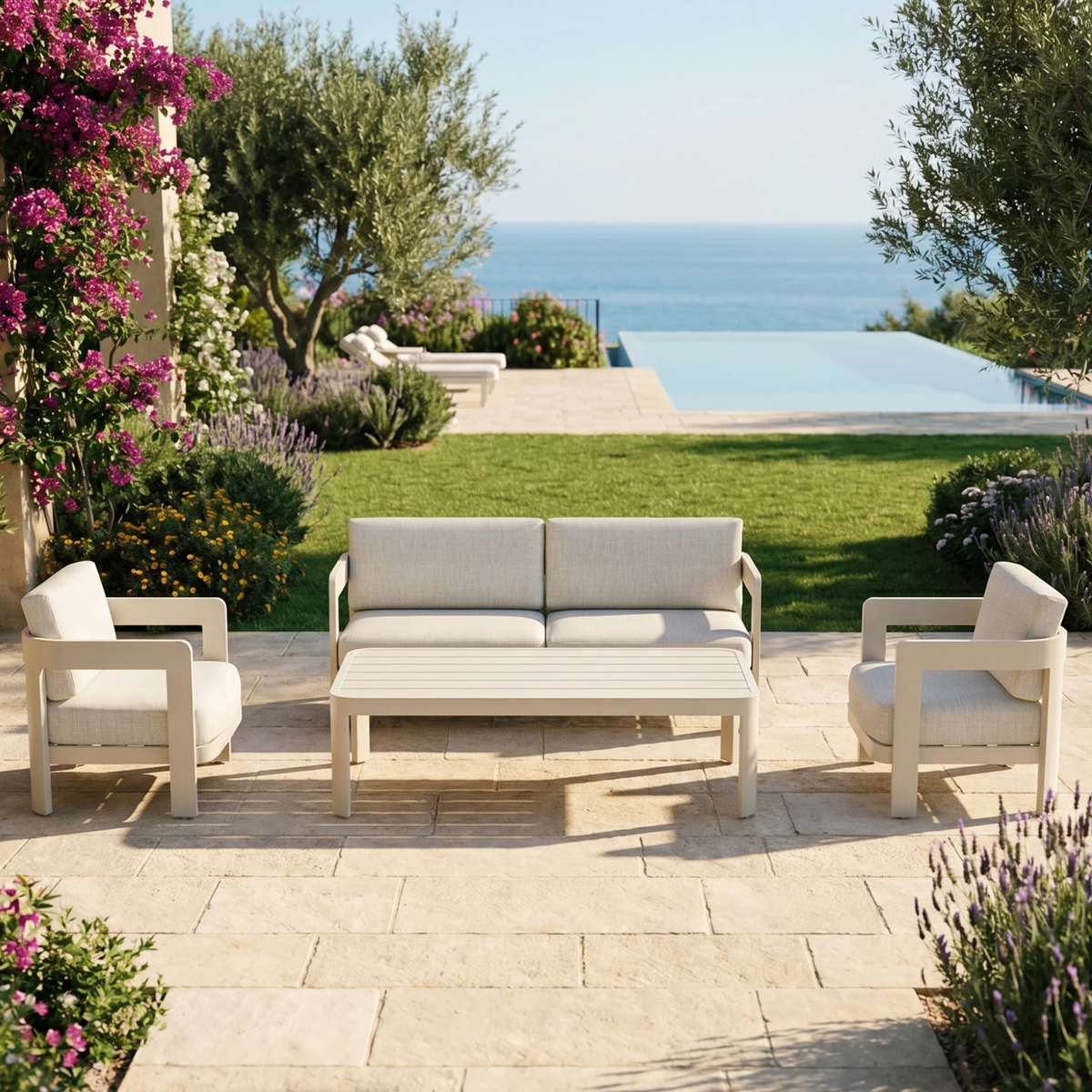 Sable Outdoor Range - 5 Seater Lounge Set
