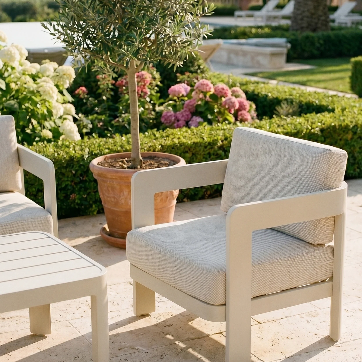 Sable Outdoor Range - 5 Seater Lounge Set