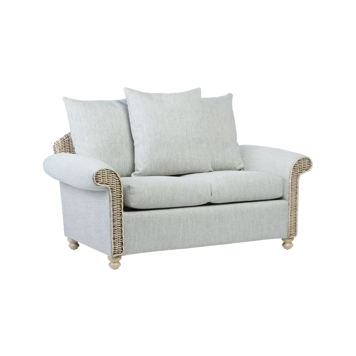 Samford 2 Seater Scatterback Sofa in Pebble