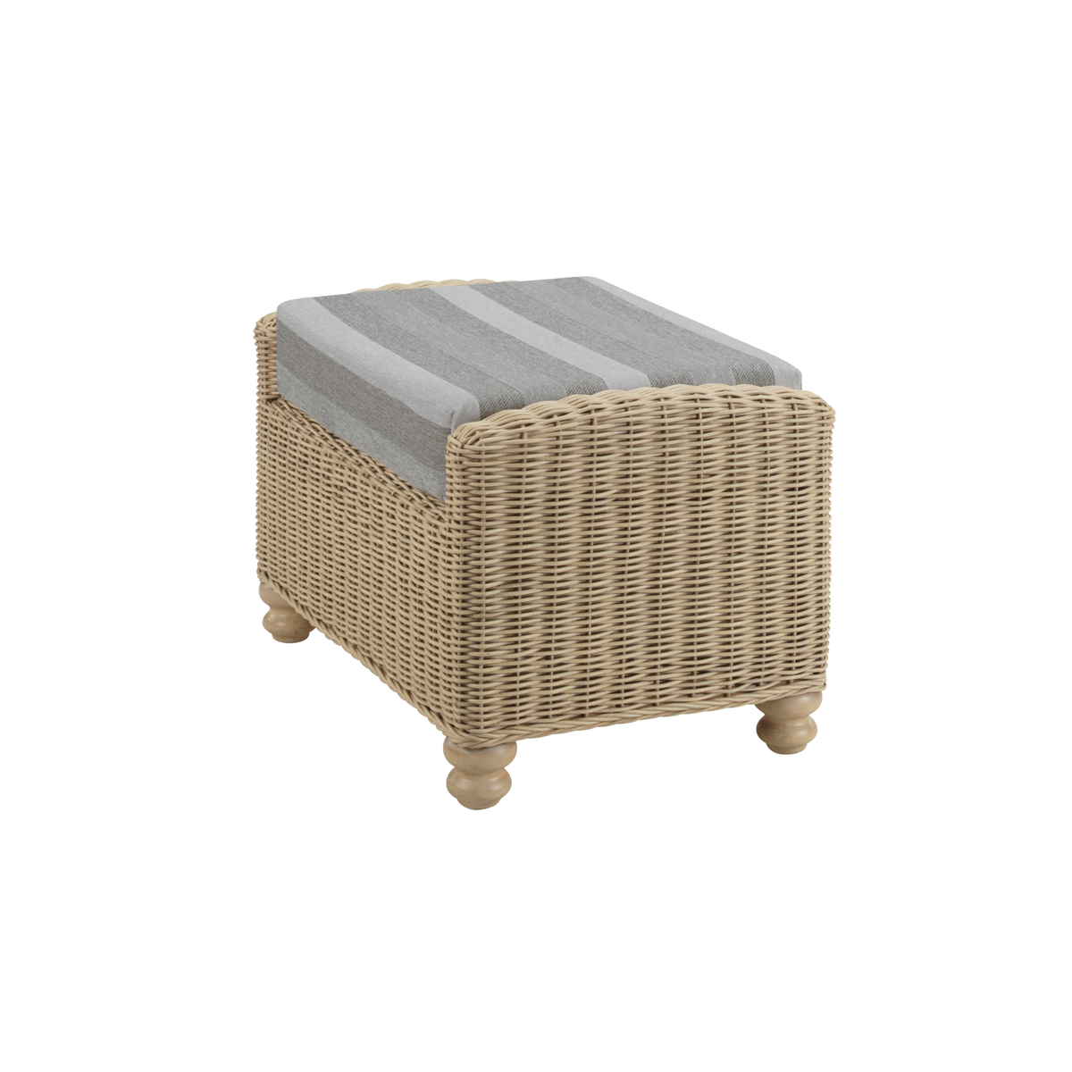 Samford Natural Wash Footstool