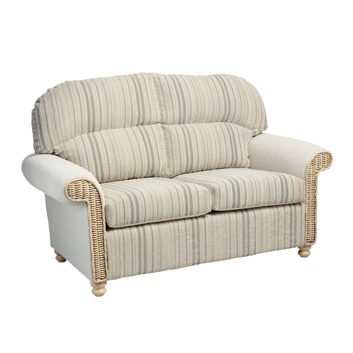 Samford 2-Seater: Handcrafted Cane Sofa