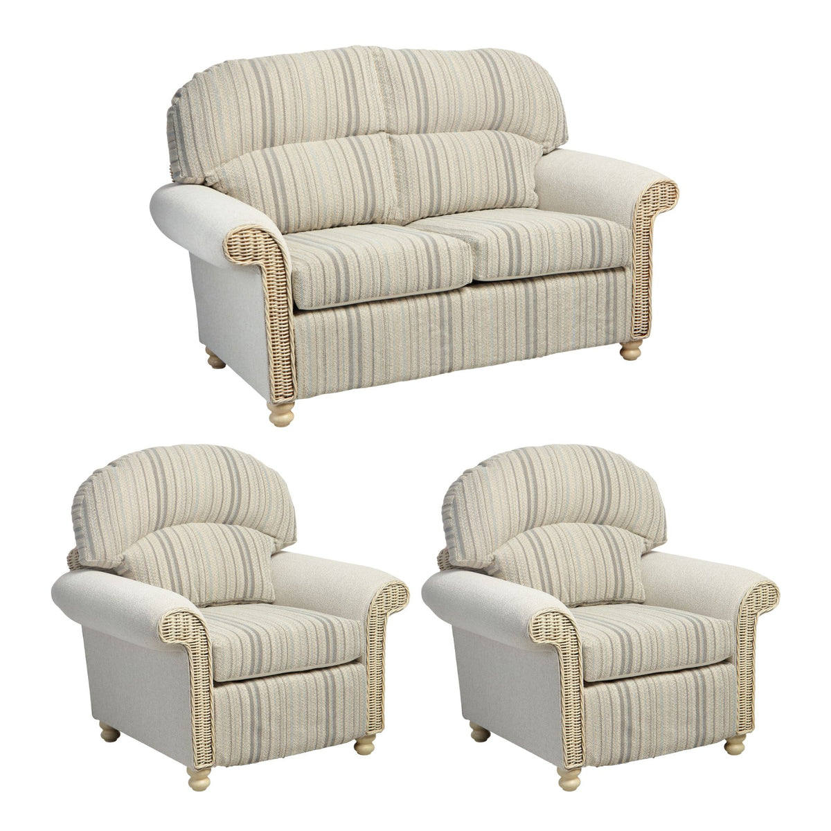 Samford Modern 2-Seater Sofa Suite - Sustainable Design