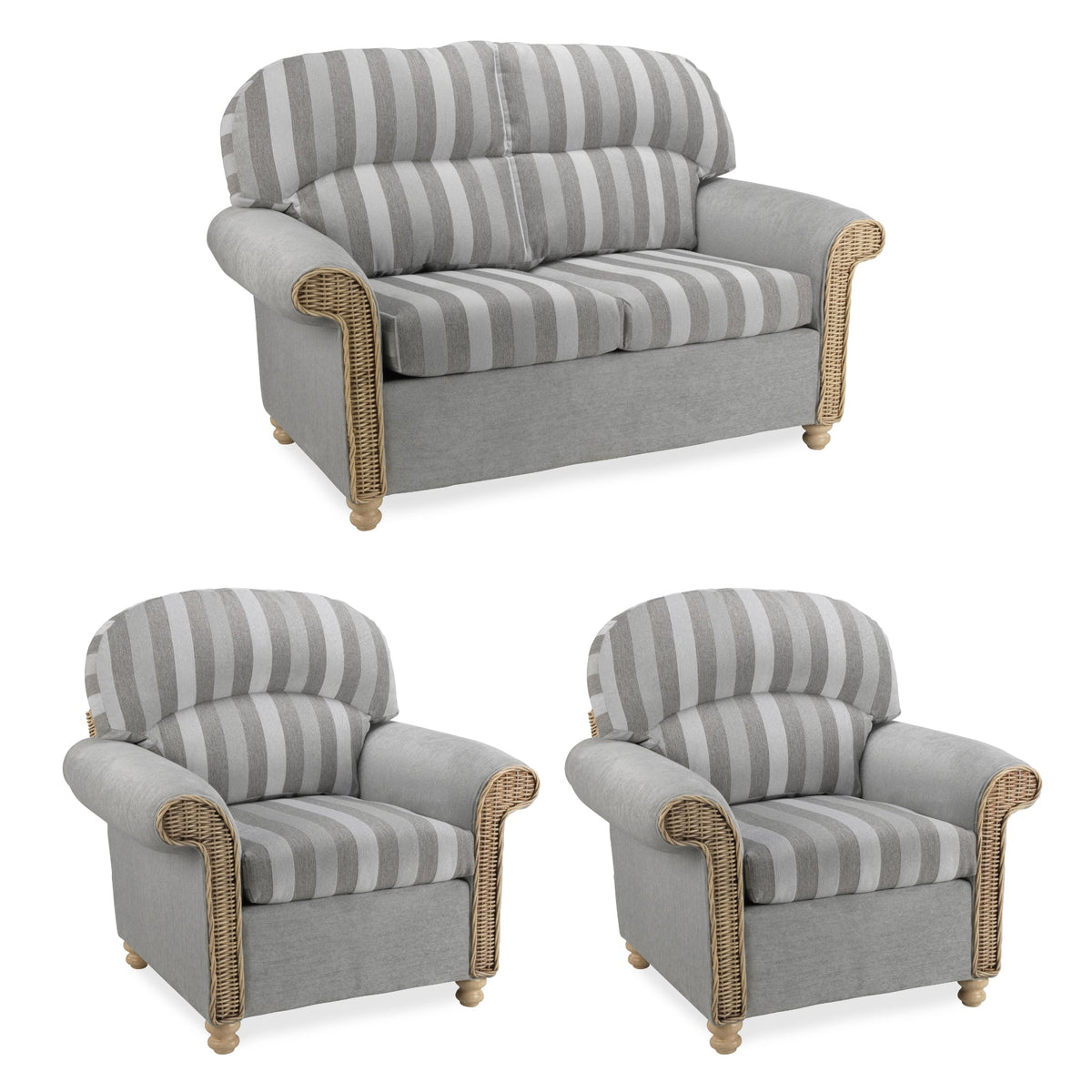 Samford Modern 2-Seater Sofa Suite - Sustainable Design