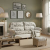 Samford 3 Seater, Footstool in Jazz Grey & 4 FREE Scatter Cushions