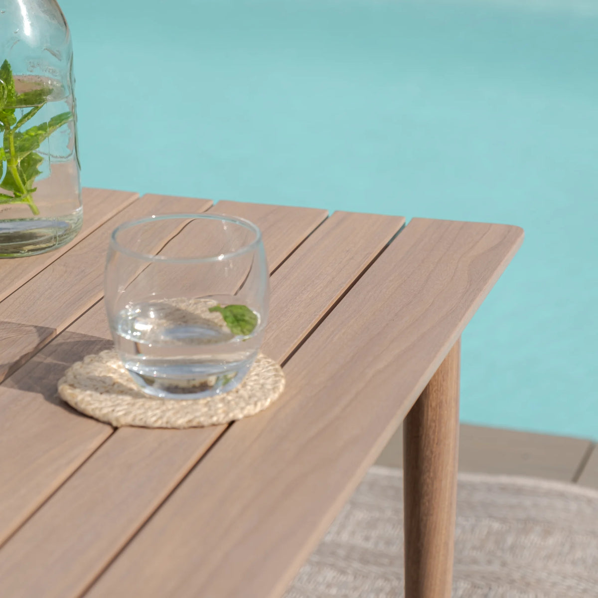 Sardinia 2 Seat Sofa Set - Natural Linen