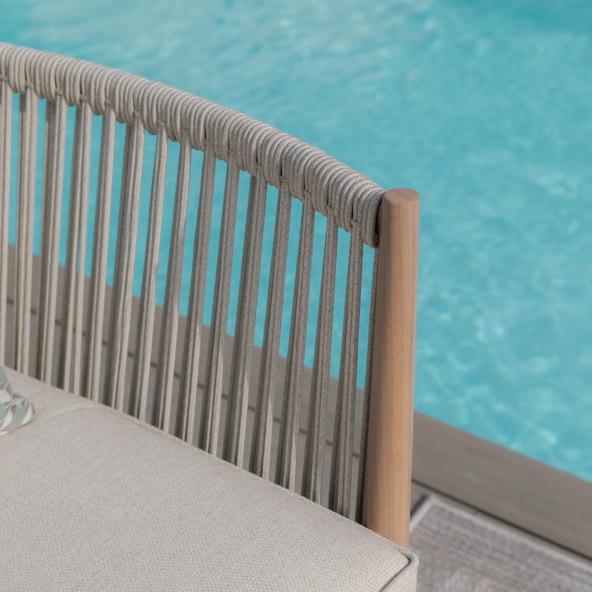 Sardinia 2 Seat Sofa Set - Natural Linen