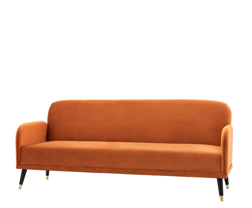 Dora Sofa Bed in Orange