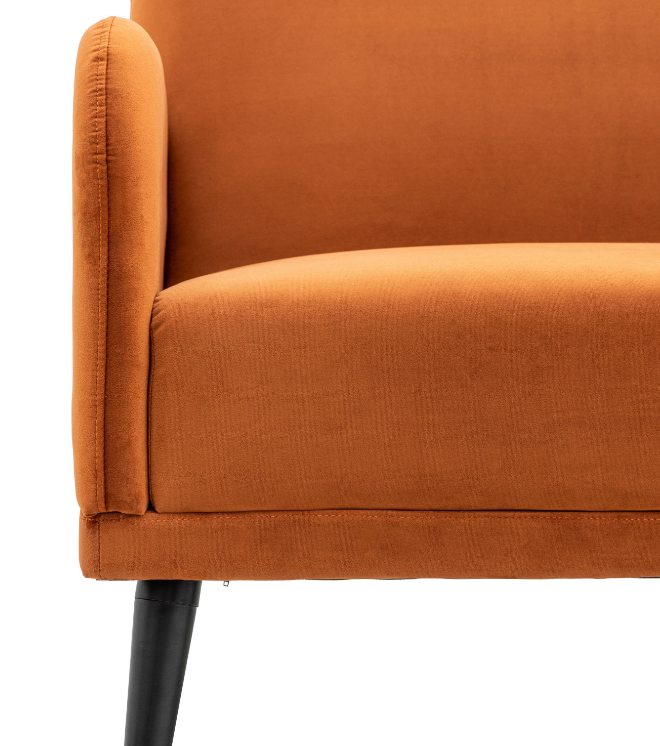 Dora Sofa Bed in Orange