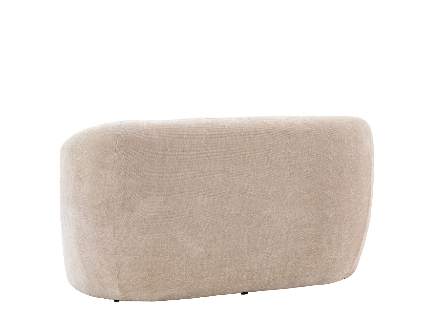 Corfu Curved Sofa in Cream