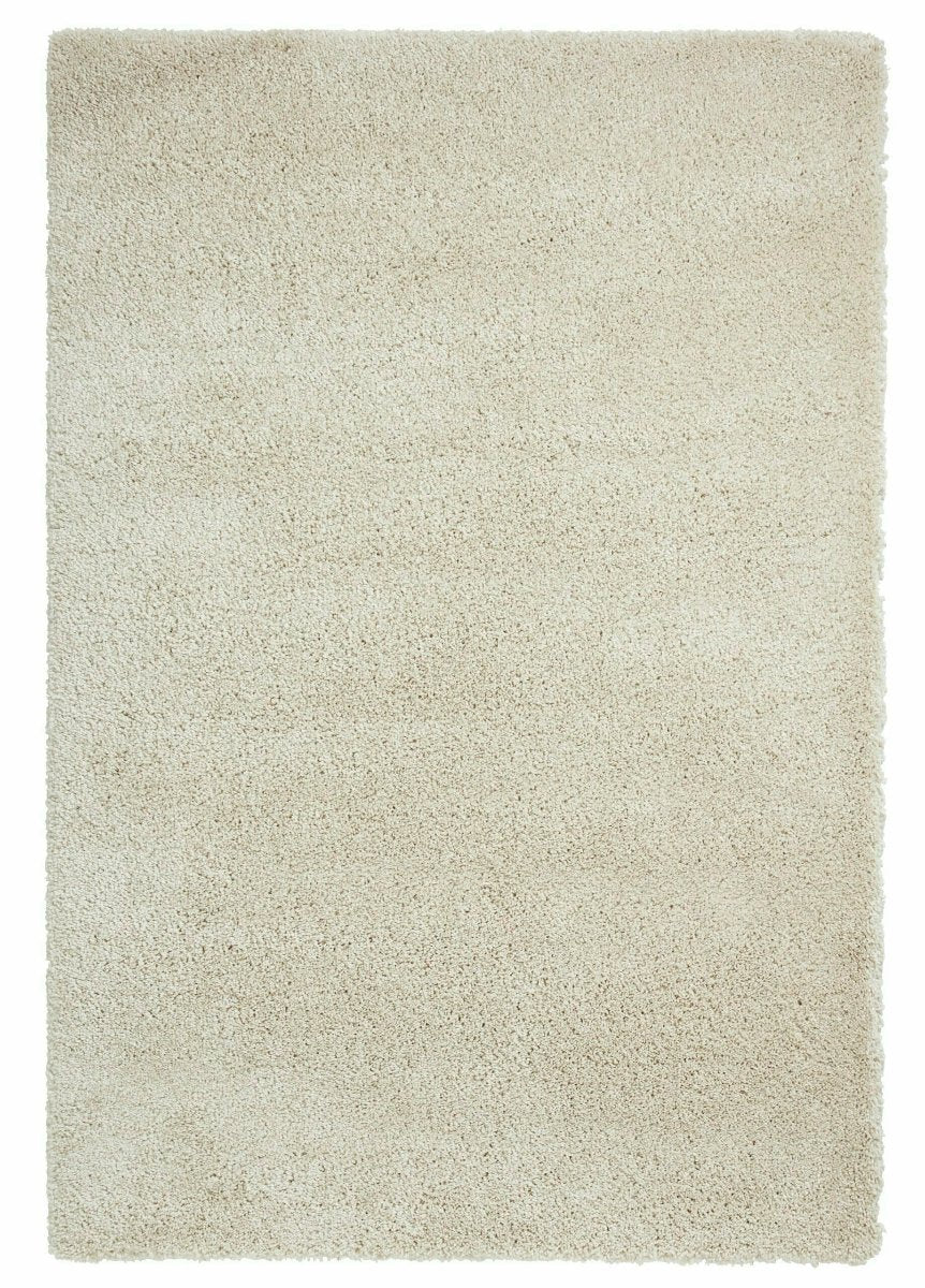 sierra shag rug in cream 3 sizes available