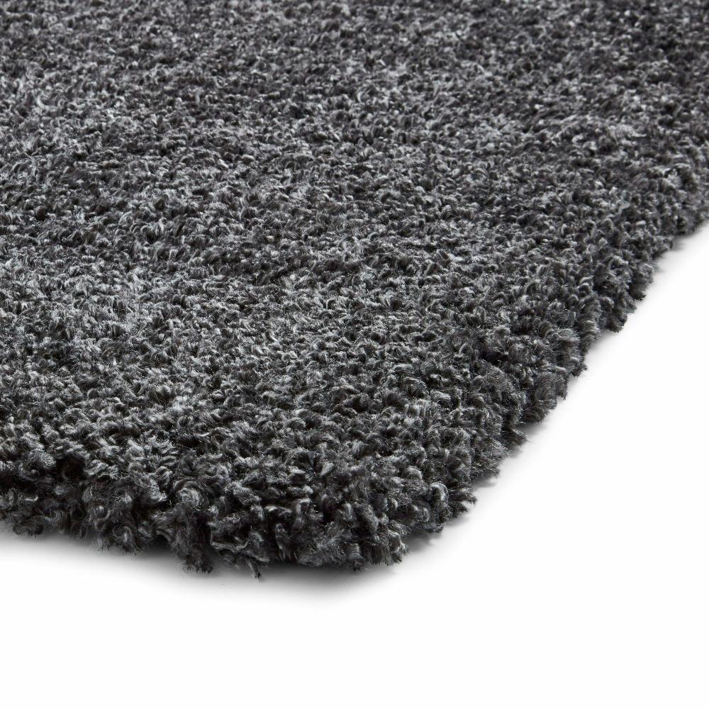 sierra shag rug in dark grey 3 sizes available