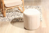 Desser Boucle Small Round Ottoman Pouffe D43xH45cm