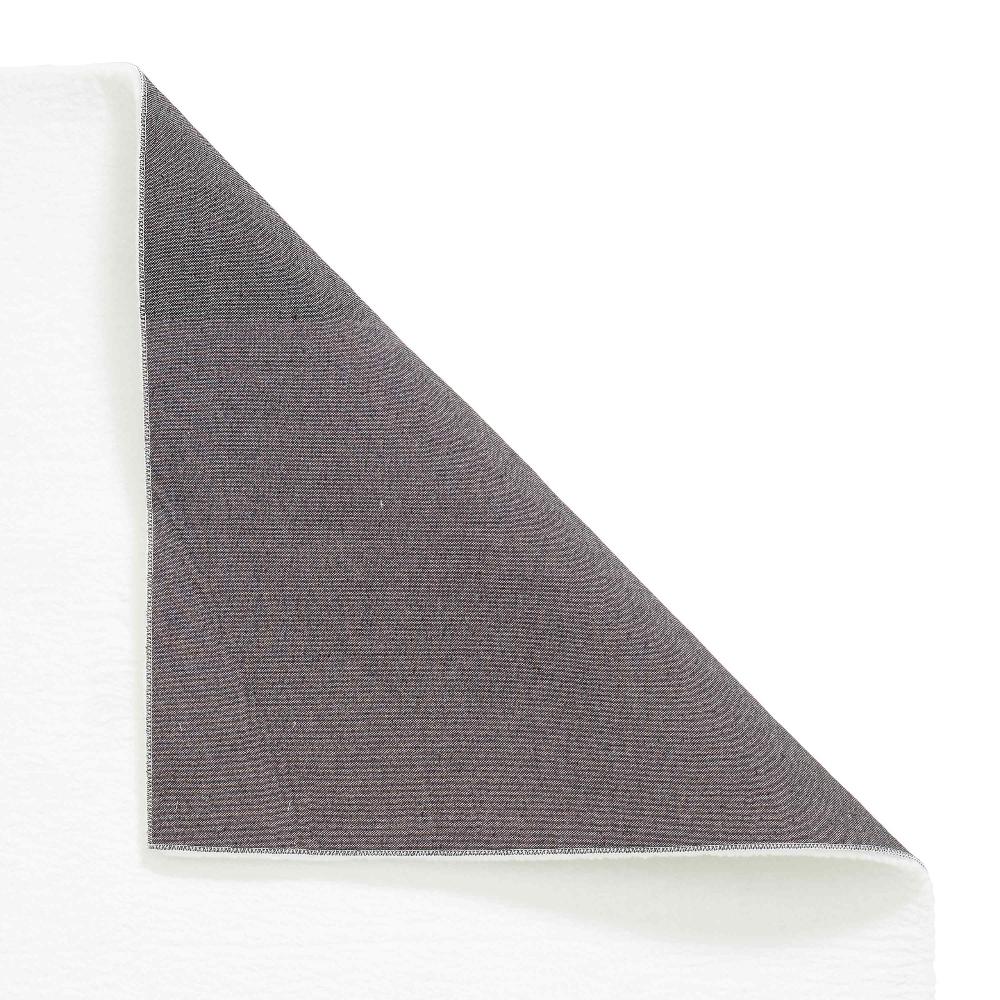 cozy soft plain rug in light grey 4 sizes available