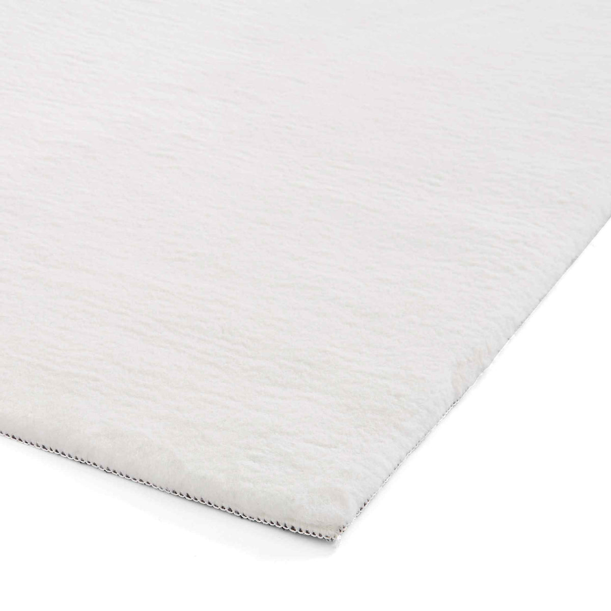 cozy soft plain rug in light grey 4 sizes available