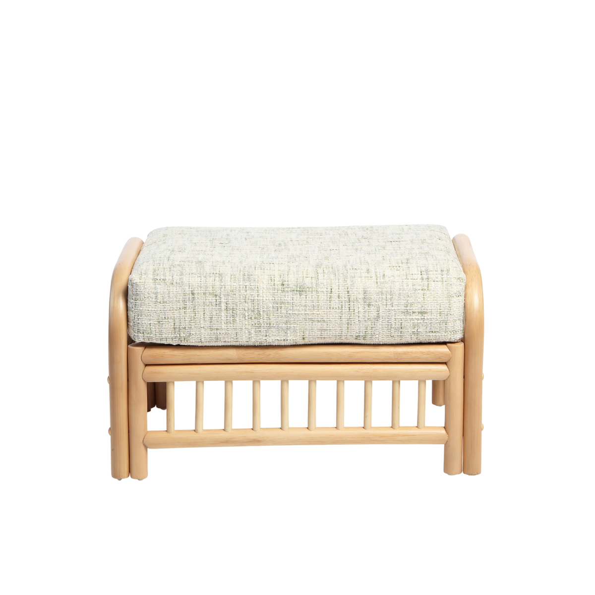 Solo Natural Cane Footstool