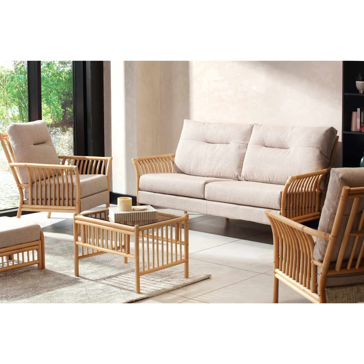 Solo Natural 3-Seater 3pc Suite