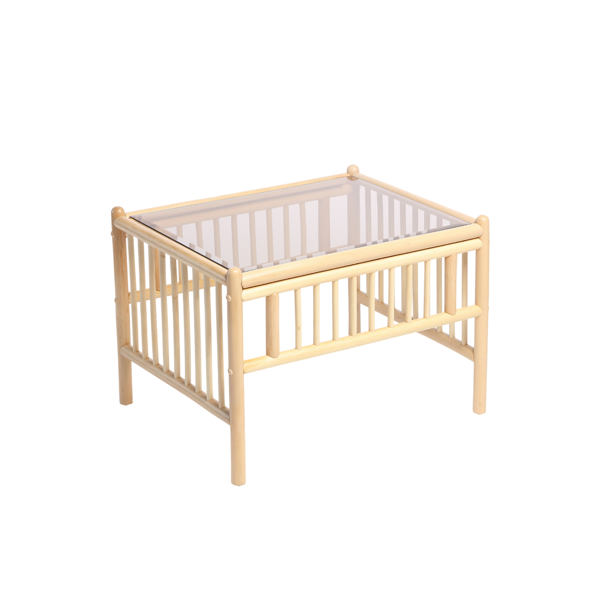 Solo Natural Cane Coffee Table