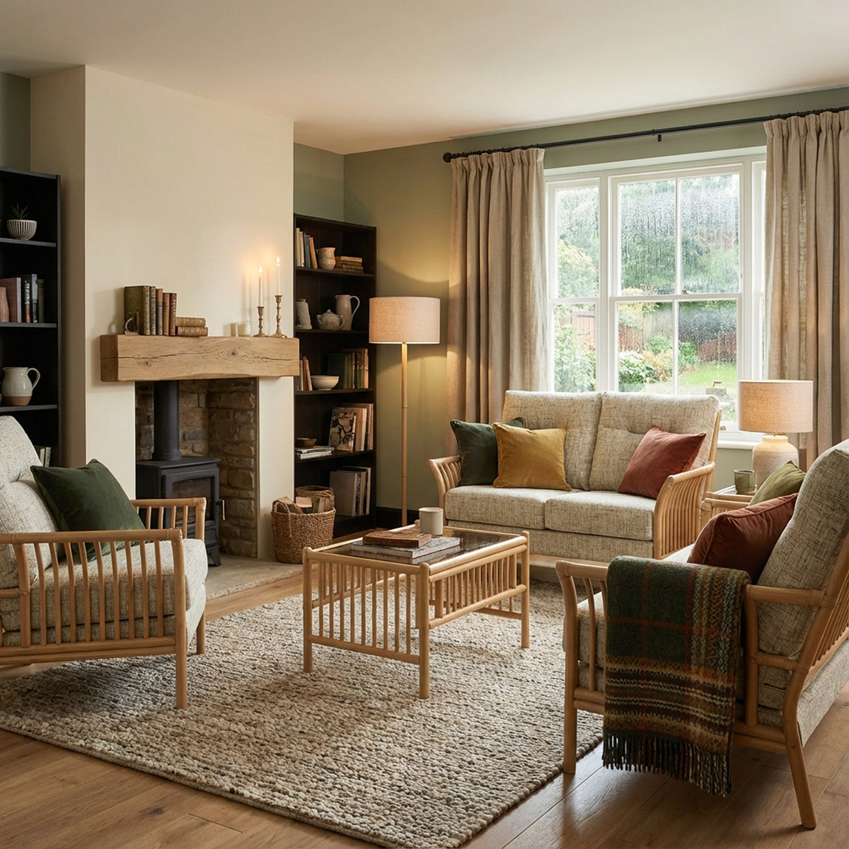 Solo Natural 2-Seater 3pc Suite