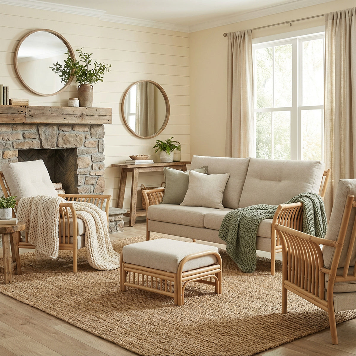 Solo Natural 3-Seater 3pc Suite