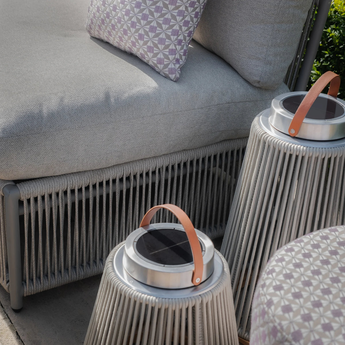 Sunita U Shape Sofa Set - Cool Linen