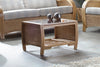 Turin Light Oak Cane Coffee Table