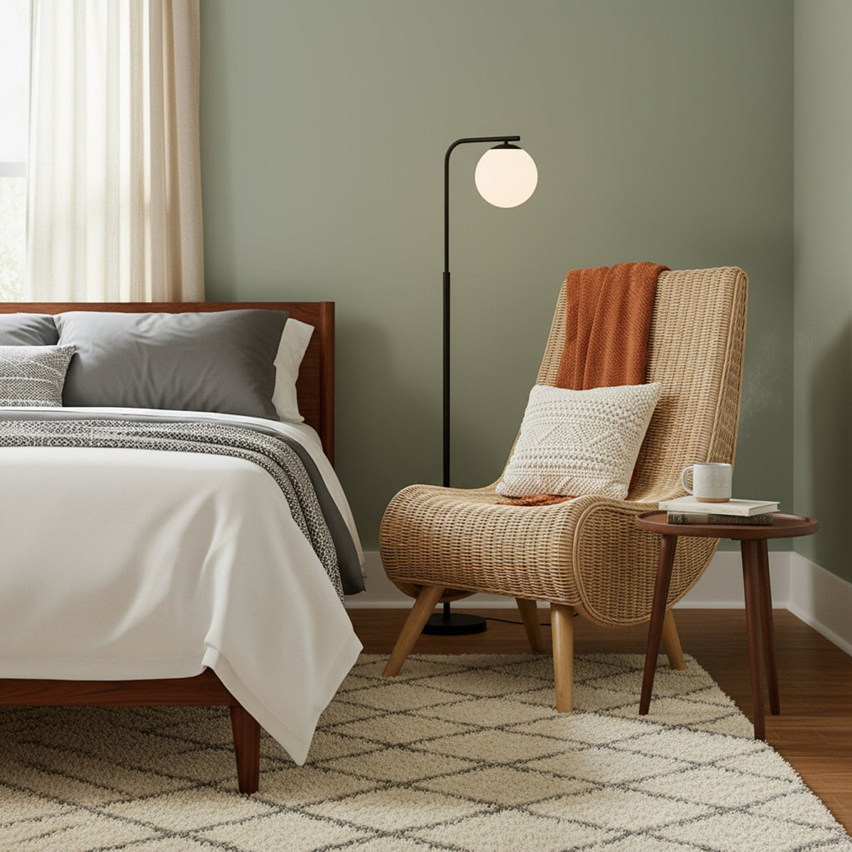 Natural Teardrop Chair