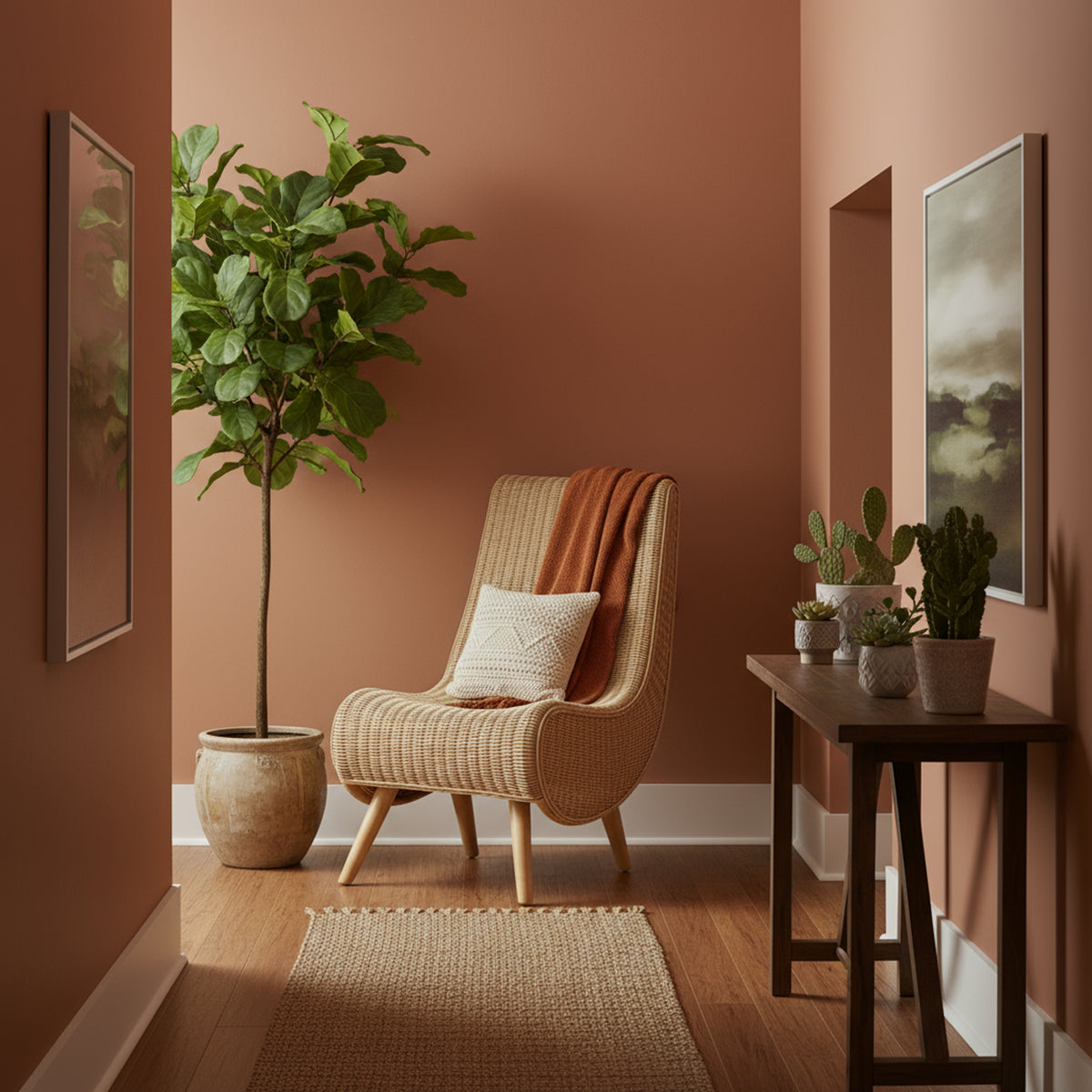 Natural Teardrop Chair