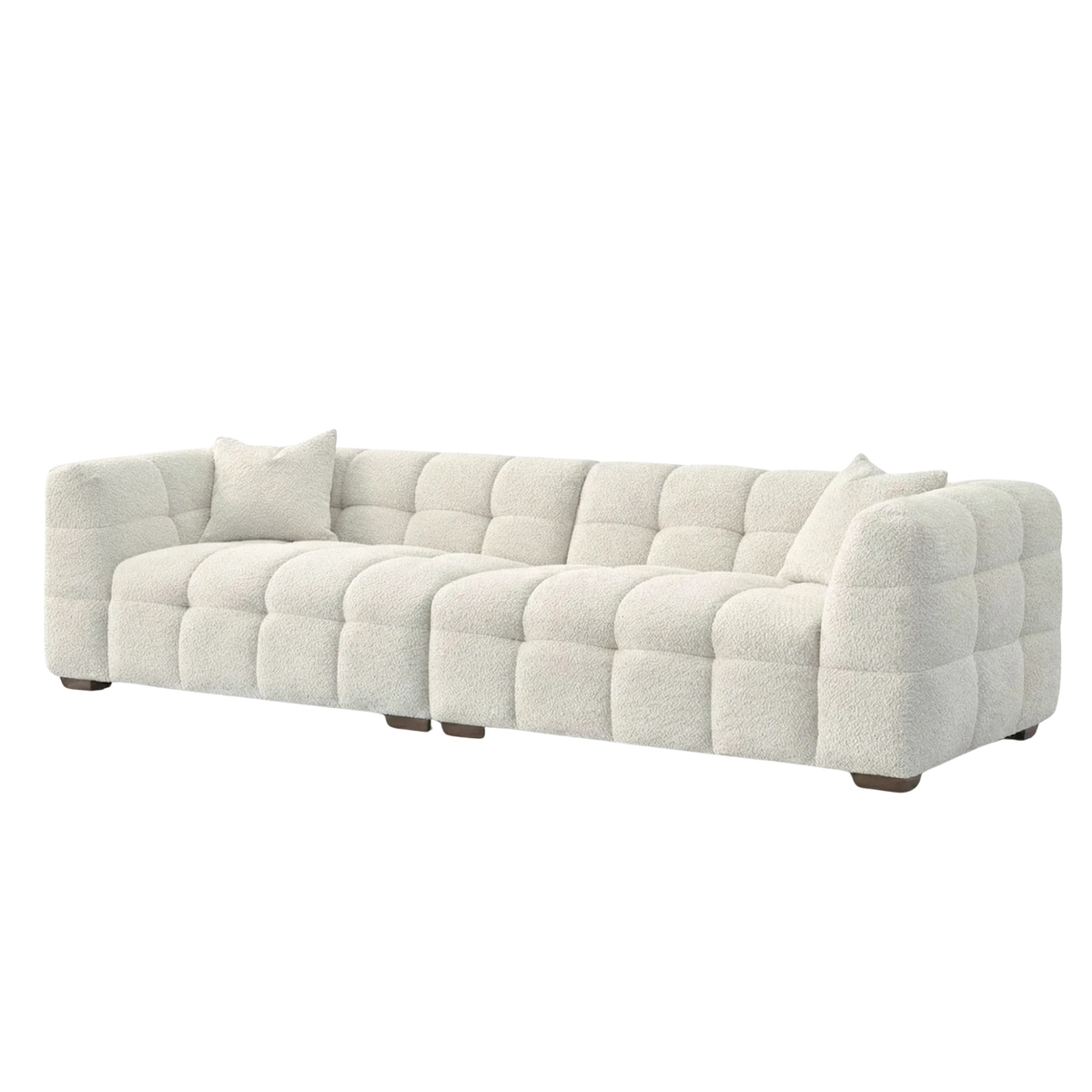 Tivaro 4 Seater Sofa in Oatmeal Boucle